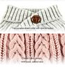 Ufbemo Pink Red Grey Acrylic Christmas Designer Ropa De Perros Dog Sweater Pet Clothes