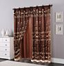 Living Room Ready Made American Style Luxury Hotel Jacquard Valance Curtain Design Home Curtain for Windows