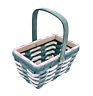 Handmade Wedding Bridesmaid Lace Girl Flower Paper Wooden Storage Basket