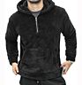 Mens Quarter Fleece Pullover Jackets Sherpa Fleece Jacket