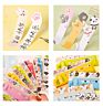 Stationery School Supplies Paper Stickers Index Planner, Kawaii Memo Pad Bookmarks Cute Animal Sticky Notes
