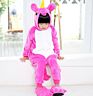 Children Autumn and Cartoon Animal Conjoined Pajama Toilet Version of Children's Home Flannel Pajama