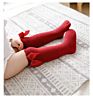 Baby Socks Knee-Length Big Bow Dress Girl Princess Pink Socks Loose Stockings Cute Knee Length Panty-Hose