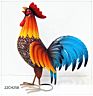 Better Metal Garden Rooster Ornaments Outdoor Decoration Iron Crafts Rooster Sculpture Stand