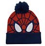 Kids' Knitted Warm Cartoon Gloves Children Spiderman Hat and Glove Set for Boys Ages 2-5