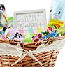 Wicker Basket with Handles for Easter, Picnics, Gifts, Home Decor and More, 13 X 10 X 6 Inches