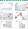 Bedroom Dust-Proof Storage Bookcase Plastic Simple Wardrobe Storage Artifact Shelf Household Single