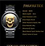 Biden 0063 1 Punk 3D Skull Personality Retro Mens Black Watches Waterproof Stainless Steel Quartz Watch Unique