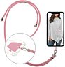 Crossbody Phone Lanyard,Adjustable Detachable Neck Cord Lanyard Strap and Phone Safety Tether for All Phones and Case