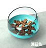 Dog Slow Food Bowl Anti-Choking Pet Cat Dog Bowl Tumbler Slow Dog Feeding Bowl