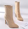 Fashion ladies  sexy stiletto suede  High Heel  Ankle Boots