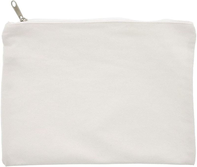 Cotton Canvas Coin Purse Women Small Gift Zipper Wallet Key Money Bag