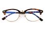 Stylish Dtl003 Hand Made Acetate Clear Transparent Eyebrow Style Optical Frames