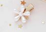 Ins Gold Color Girls Pearl Hairgrips Designer Korean Women Pearl Hair Clips