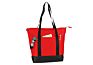 Open Top Heavy Duty Deluxe Canvas Tote Bag with Outer Pocket