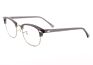 Stylish Dtl003 Hand Made Acetate Clear Transparent Eyebrow Style Optical Frames