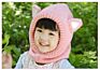 Comfortable Warm Beanie Kids Hat with Mask Set