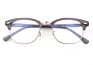 Stylish Dtl003 Hand Made Acetate Clear Transparent Eyebrow Style Optical Frames