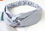 Women Headbands Boho Bandeau Floral Knot Headband Elastic Hair Bands for Women, Turban Twist Headbands, Hair Accessories F