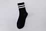 Men's Mid-Tube Socks Stripe Knit Casual Design Sport Socks