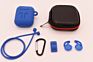 6 In-1 Protective Case for Airpods 1 2 Headphone Storage Box Lanyard Carabiner Silicone Cover for Air Pods 2 Case Ear Cap