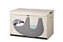 Anqi Lovely Kids Cuty Toy Chest with Fip-Top Lid Storage Trunk for Boys and Girls Room Animal Sewing Pattern Toy Organizer