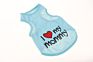 Pet Dog Vest Cute Pet Clothes with I Love My Mommy Daddy Printed Puppy Funny Pet Apparel for Dogs and Cats