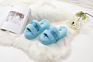 Direct Wool Slippers Plush Fleece Wool Fur Slippers