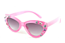 Bogoo Personalized Diamond Inlaid Children's Sunglasses Exquisite Cat's Eye Sunglasses Water Diamond Children's Sunglasses