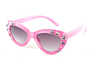 Bogoo Personalized Diamond Inlaid Children's Sunglasses Exquisite Cat's Eye Sunglasses Water Diamond Children's Sunglasses