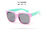 Men and Women Baby Silicone Sunglasses Large Frame Glasses Polarized Children's Sunglasses