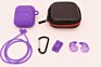 6 In-1 Protective Case for Airpods 1 2 Headphone Storage Box Lanyard Carabiner Silicone Cover for Air Pods 2 Case Ear Cap