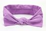 Fit All Baby Bowknot Headwrap Kids Bow Cotton Solid Color Headband Infant Newborn Headbands