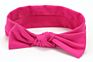 Fit All Baby Bowknot Headwrap Kids Bow Cotton Solid Color Headband Infant Newborn Headbands