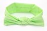 Fit All Baby Bowknot Headwrap Kids Bow Cotton Solid Color Headband Infant Newborn Headbands