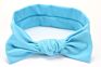 Fit All Baby Bowknot Headwrap Kids Bow Cotton Solid Color Headband Infant Newborn Headbands