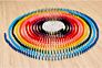 Children Wooden Toys 1000 Pcs Colored Domino Blocks Kits Early Learning Dominoes Games Educational Children Toys