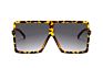 Designer Luxury Design Women Rimless Square Frames Sunglasses Personal Bling Sunglasse