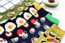 Low Cost Women Warm Funny Avocado Egg Sushi Pattern Socks