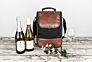 Luxury 2 Bottle Wine Carrier Cooler Bag Design for Lunch/Travel - Idea Gift for Women