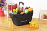 Reusable Supermarket Groceries Travel Shopping Picnic Camping 600D Fabric Foldable Shopping Basket