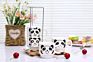 4Pcs in Sets Stacking Cup Mug with Metal Stand