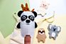 Animals Finger Puppets, Felt Animal Koala Toy Children Puppets