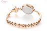 Small Dial Diamond Chain Wristwatch Women Beautiful Stainless Steel Ladies Watch For