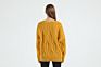 The Design Solid Heavy Gauge Ladies plus Size Sweater Fancy Cable Drop Shoulder Knitwear Women Plain Sweaters