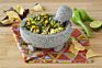 6Inch / 8Inch Molcajete Stone Mortar and Pestle Herb and Spice Tools Garlic Pepper Grinder Granite Mortar Mexico