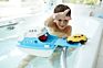 Action Figures Ferry Boat with Mini Cars Bathtub Toys Green Toy Blue and White for Kids