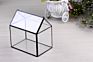 Handmade Geometric Vase Garden Decor Flower Pot Modern Artistic Indoor Clear Glass Plant Terrarium