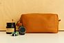 Man Wash Bag Groomsmen Gift Set Leather Toilet Bag Personalized Dopp Kit