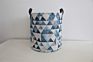 Modern Drawstring Waterproof round Storage Laundry Basket